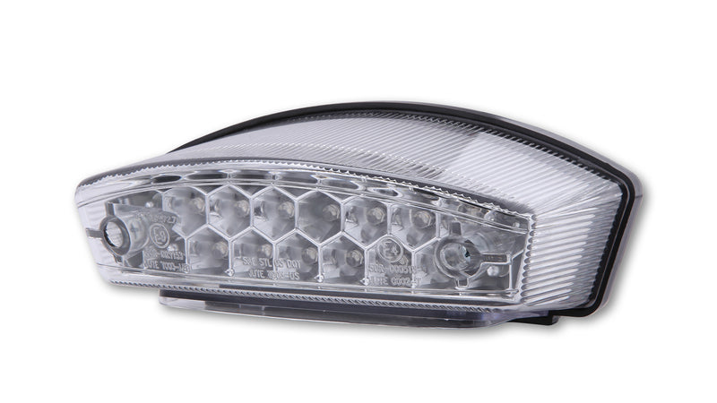 HIGHSIDER smart LED-Rücklicht MONSTER, transparent