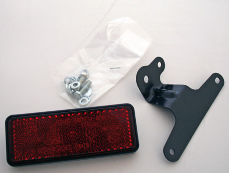 HIGHSIDER smart Rückstrahler mit Universalhalter, 91,5 x 36 mm