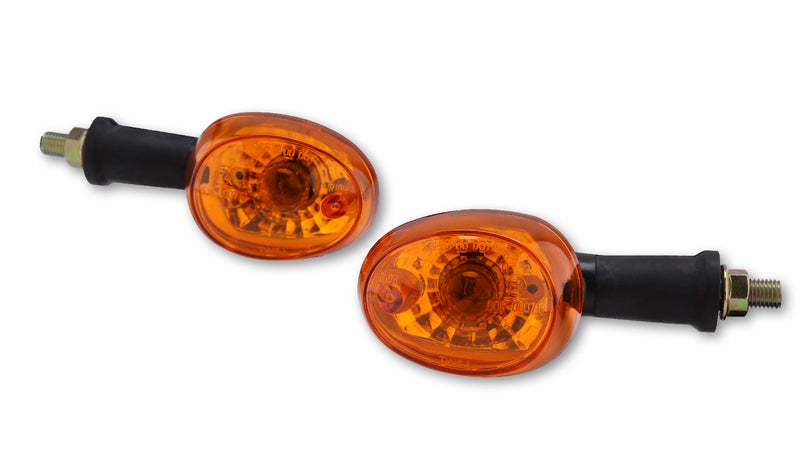 HIGHSIDER smart Blinker, oval, schwarz