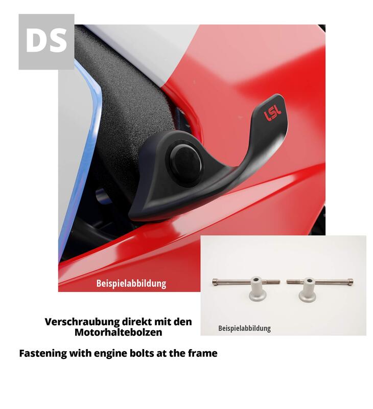 LSL SlideWing® Anbaukit, GSX-R 600/750, 06-10