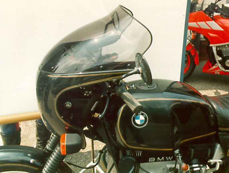 MRA Tourenscheibe, BMW R 60/75/80/90/100 S Cockpit, rauchgrau