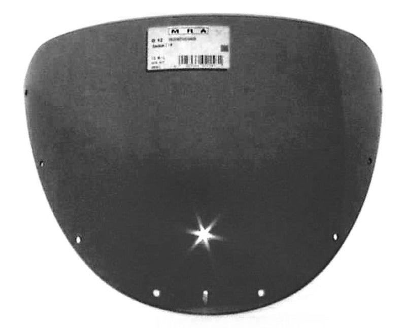 MRA Verkleidungsscheibe, Kawasaki Z1 R, Schwarz, Originalform