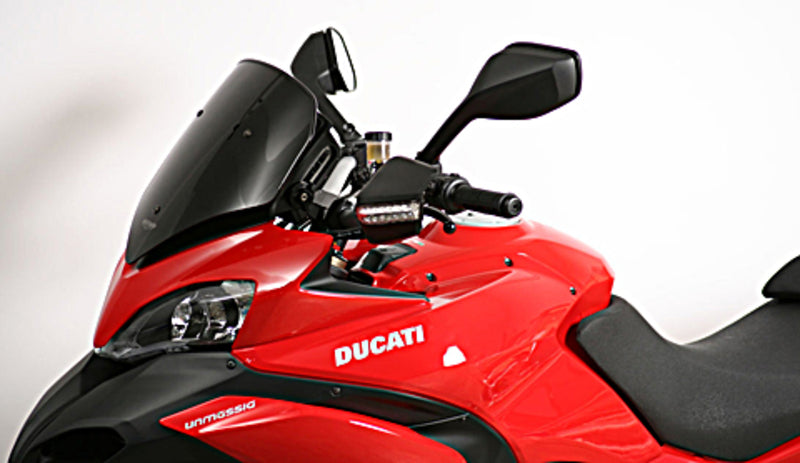 MRA Sportscheibe, DUCATI Multistrada 1200, Schwarz, 09-12, kurz