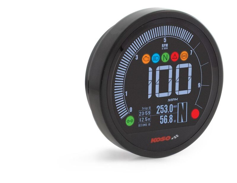 KOSO Drehzahlmesser/Tachometer, plug & play, Bolt R-Spec XVS 950, 22-
