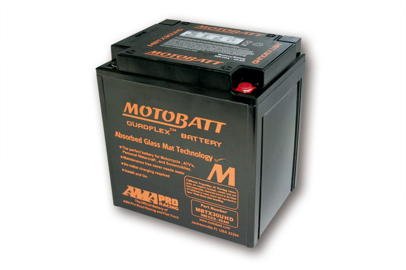 MOTOBATT-Batterie MBTX30UHD, Schwarz