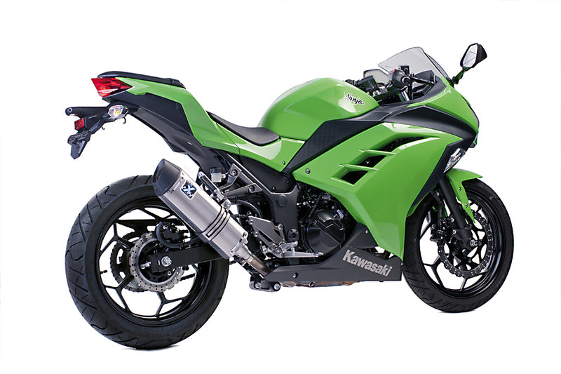 IXIL Oval-Edelstahl-Endtöpfe CONICAL XTREM SHORTY Speed Triple 1050, 11-, E-gepr., Paar