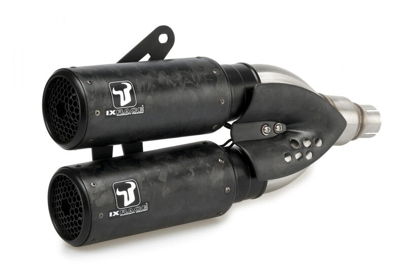 IXRACE DCX2 Carbon forged Komplettanlage, MT-09, 13-20, XSR 900, 16-20