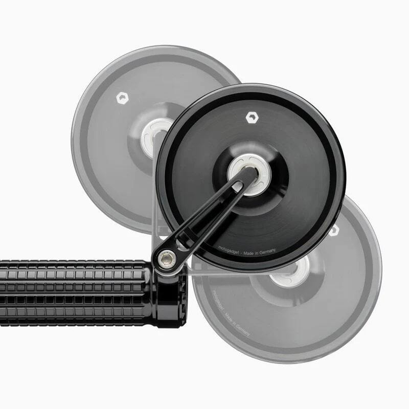 MOTOGADGET mo.view Classic 60 flip, Lenkerendenspiegel