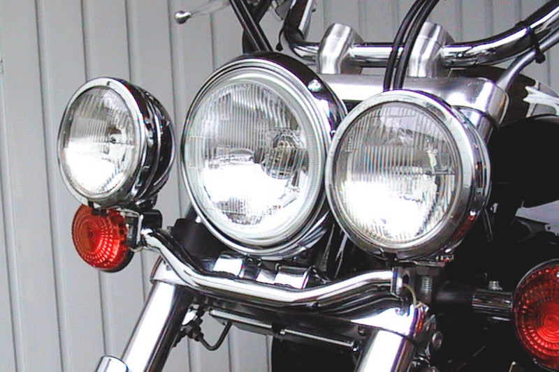 FEHLING Lampenhalter für Zusatzscheinwerfer Yamaha XVS 650 96-03/1100 Drag Star 99-02