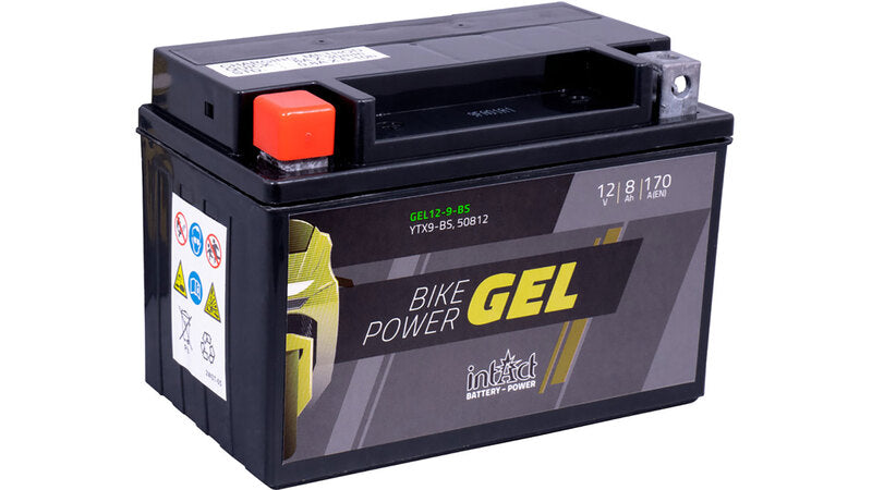 INTACT Bike Power-Batterie GEL YTX9-BS