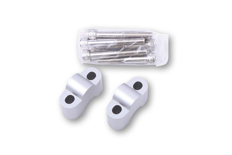 HIGHSIDER pro Distanz-Bock Set 25mm, silber