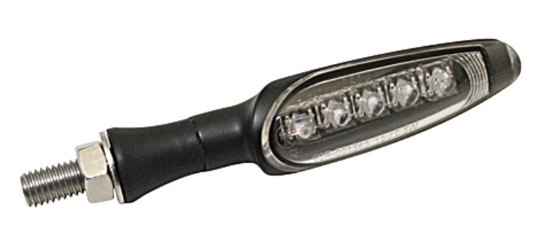 KOSO LED-Blinker, Mattschwarz, Stck.