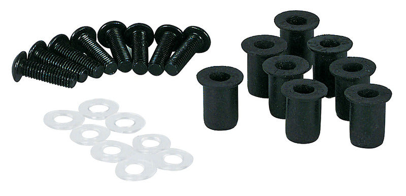 SHIN YO Alu-Verkleidungsschrauben mit M5 Gummimuttern