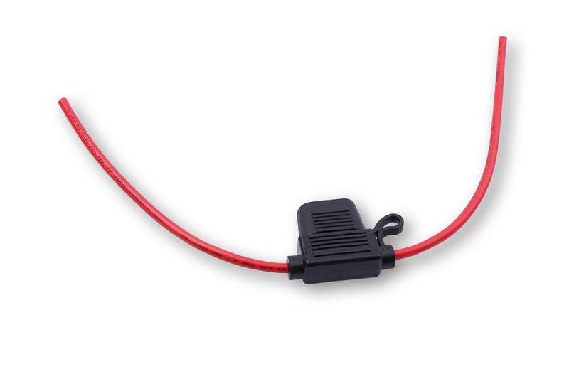 SHIN YO Halter für Stecksicherungen 5-30 Ampere, SpRITZwasser geschütztes Gummigehäuse.