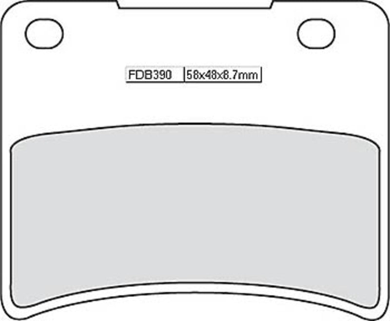 FERODO Bremsbelag FDB 390 Platinum