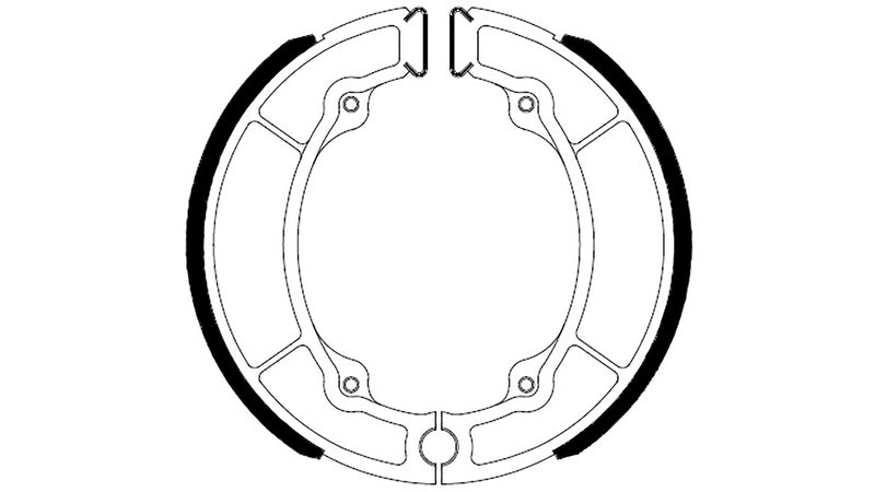 FERODO Bremsbacken FSB 977