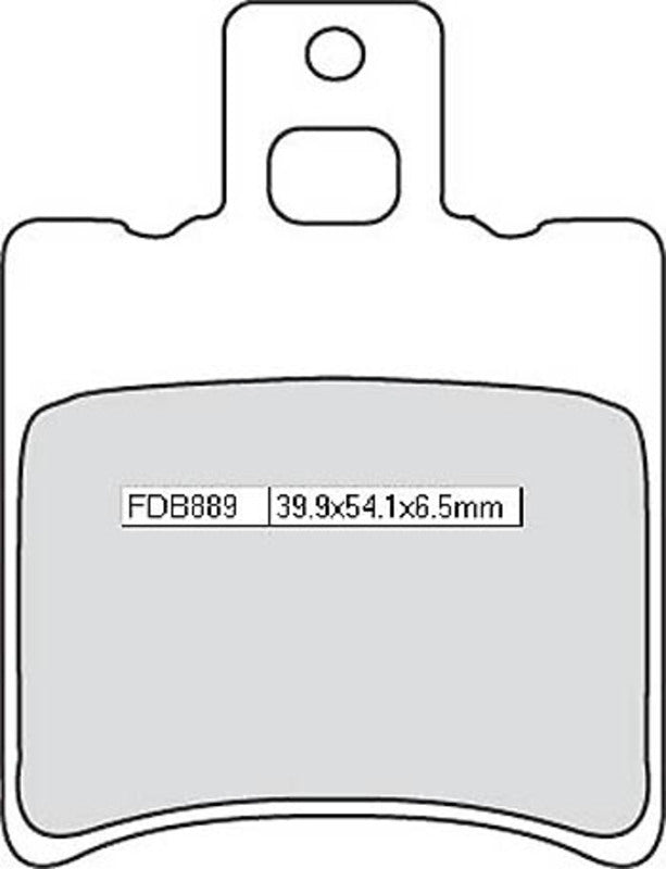 FERODO Sinterbelag FDB 889 ST