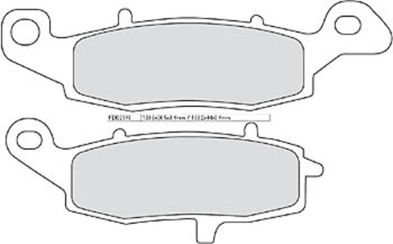 FERODO Sinter Racing Bremsbelag FDB 2048 XRAC
