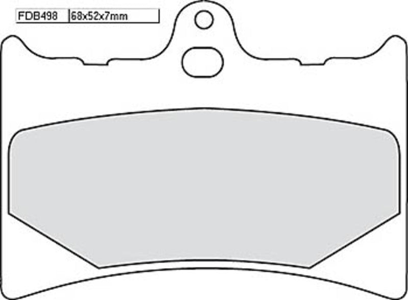 FERODO Sinter Racing Bremsbelag FDB 498 XRAC