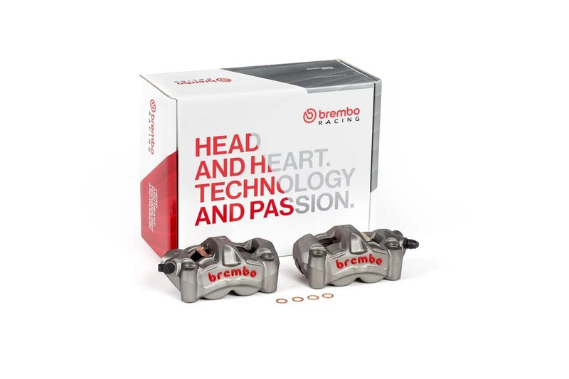 BREMBO M5 Paar Radial-Bremssattel vorne 4 Kolben Ø3mm