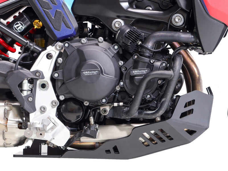 AXP Adventure Skid Plate - HDPE 8mm - für Outback Motortek Sturzbügel