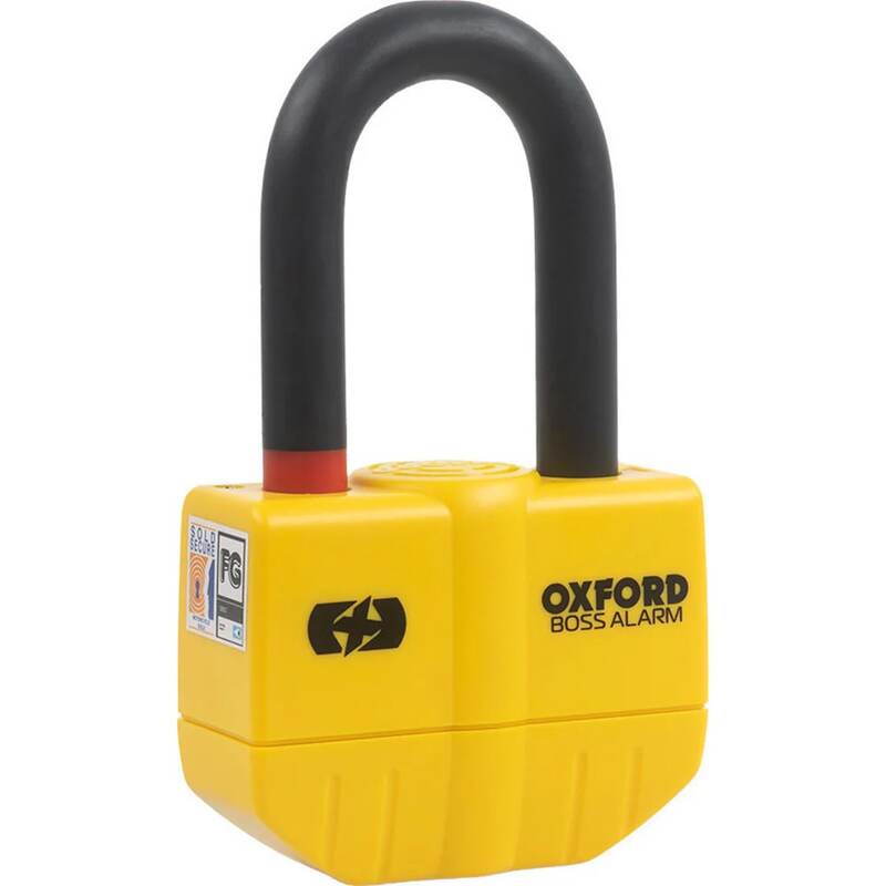 OXFORD Kettenschloss Boss Alarm 14mmx12mm mit 2.0m Kette