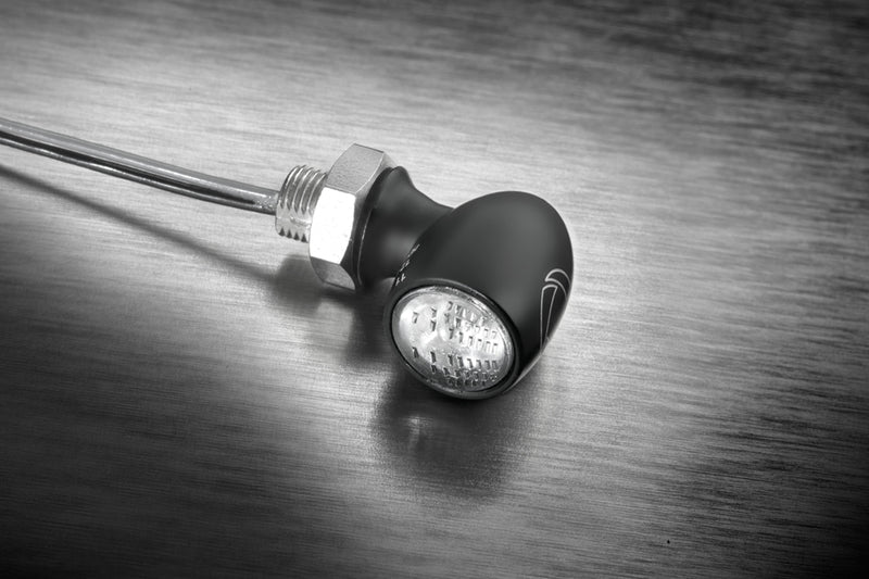KELLERMANN Atto RB hm 2in1 LED Rücklicht-Bremslicht-Kombination, hinten links oder rechts, für horizontale Montage, schwarzes Gehäuse / klares Glas