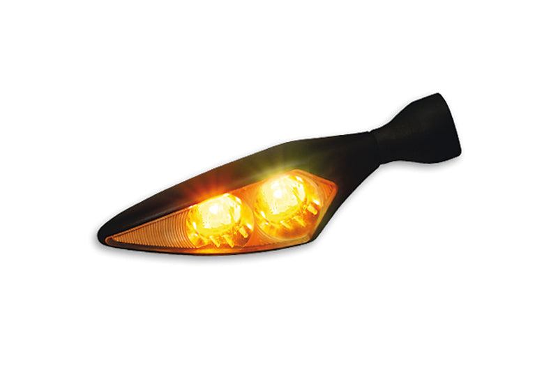 KELLERMANN Micro Rhombus Extreme LED Blinker, schwarz, vorne Rechts oder hinten Links