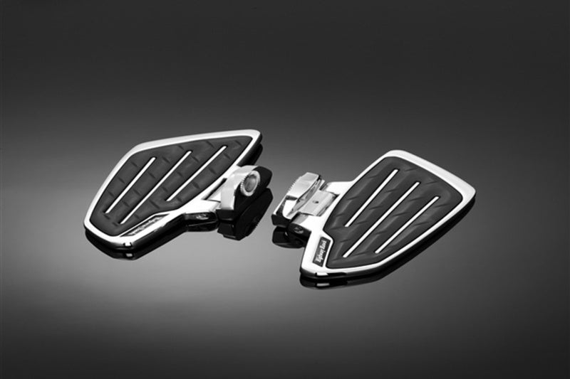 HIGHWAY HAWK New Tech Glide Sozius-Trittbretter, mit ABE, chrom