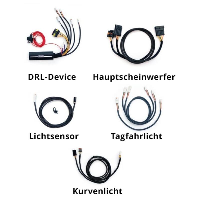 KELLERMANN Technicset Dayron - Harley-Davidson Special, ohne Blinker