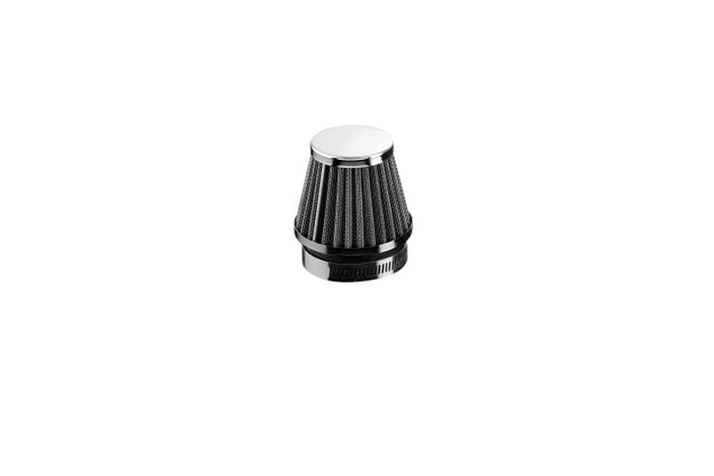 HIGHWAY HAWK Luftfilter gerade, verchromt Ø 54 mm