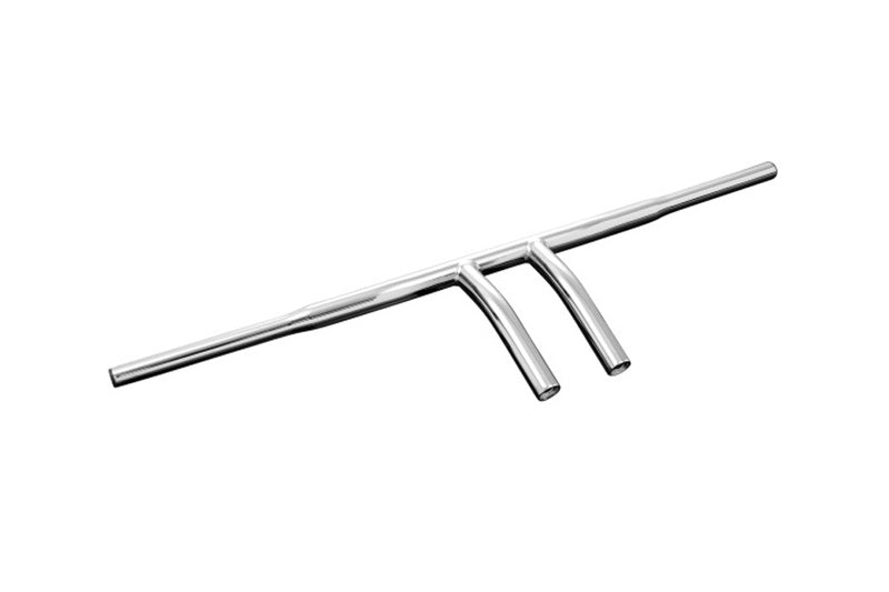HIGHWAY HAWK Wishbone Lenker, 1 Zoll (25.4 mm), 960 mm breit 220 mm hoch 89 mm Klemmung, chrom