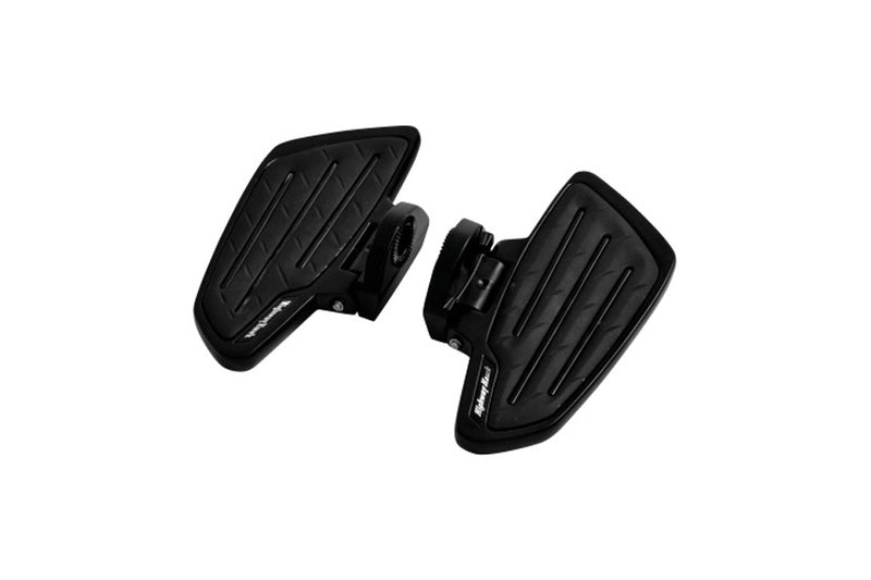 HIGHWAY HAWK New Tech Glide Sozius Trittbretter, schwarz