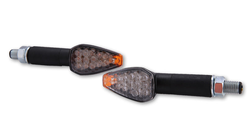 HIGHSIDER Smart PEAK LED-Blinker, lang, schwarz