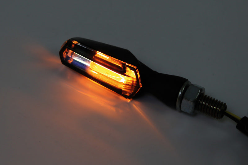 HIGHSIDER Smart SCURO 2in1 LED-Blinker mit Positionslicht, Rauchglas