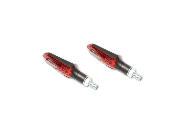 HIGHSIDER smart ARROWHEAD 3in1 LED-Blinker, Rücklicht, Bremslicht, rot/getönt