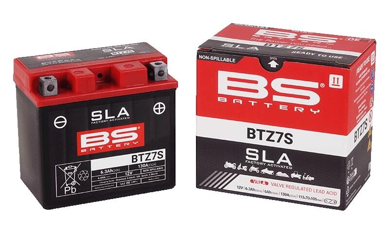 BS BATTERY SLA Wartungsfreie Batterie Werkseitig aktiviert - BTZ7S (FA)