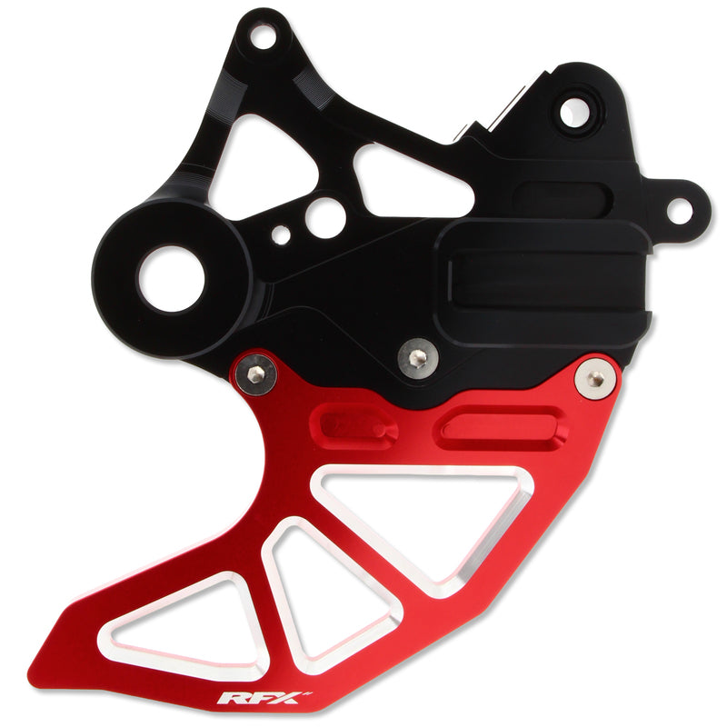 RFX Pro Series Hinterrad-Bremsscheibenschutz - rot