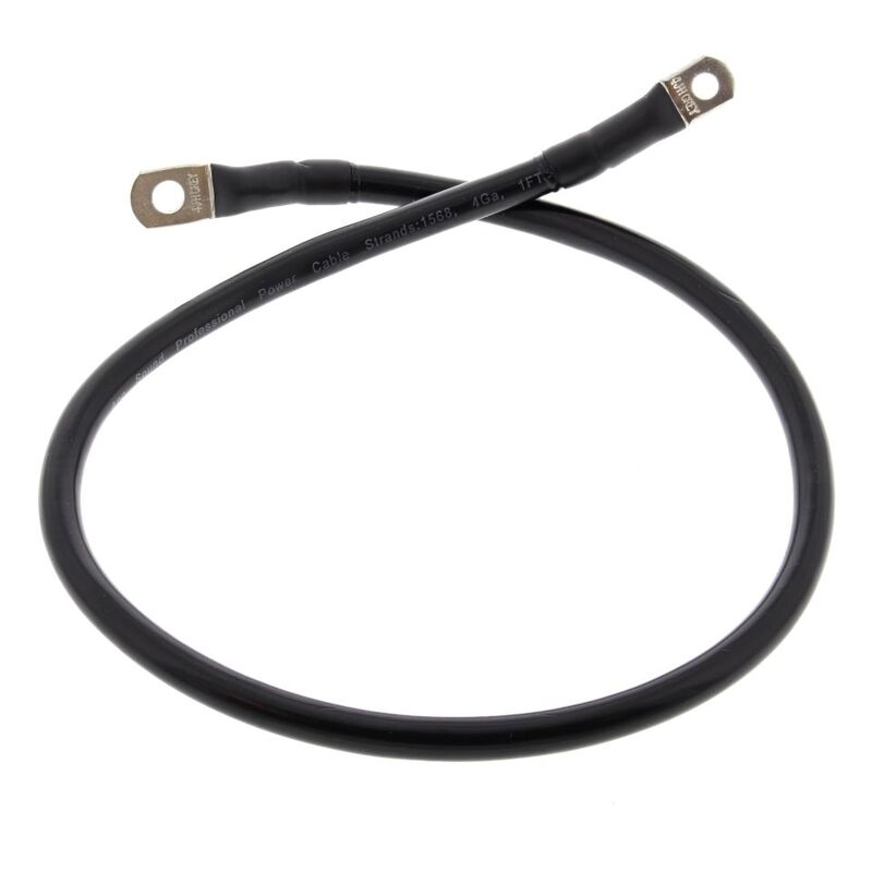 ALL BALLS Batteriekabel 27" (69 cm) - schwarz