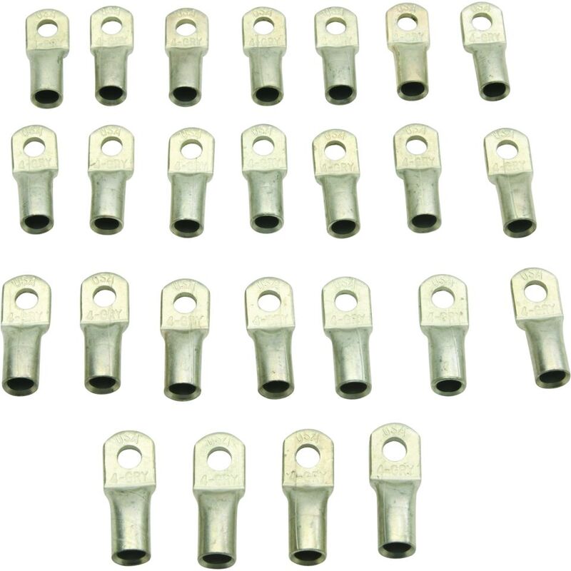 ALL BALLS Kabelschuh 1/4" 4 AWG - 25 Stück