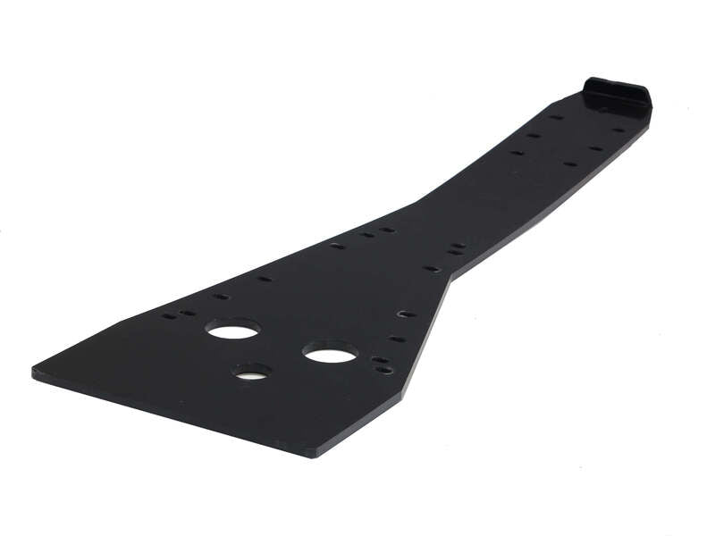 AXP Unterfahrschutz HDPE 8 mm - Schwarz