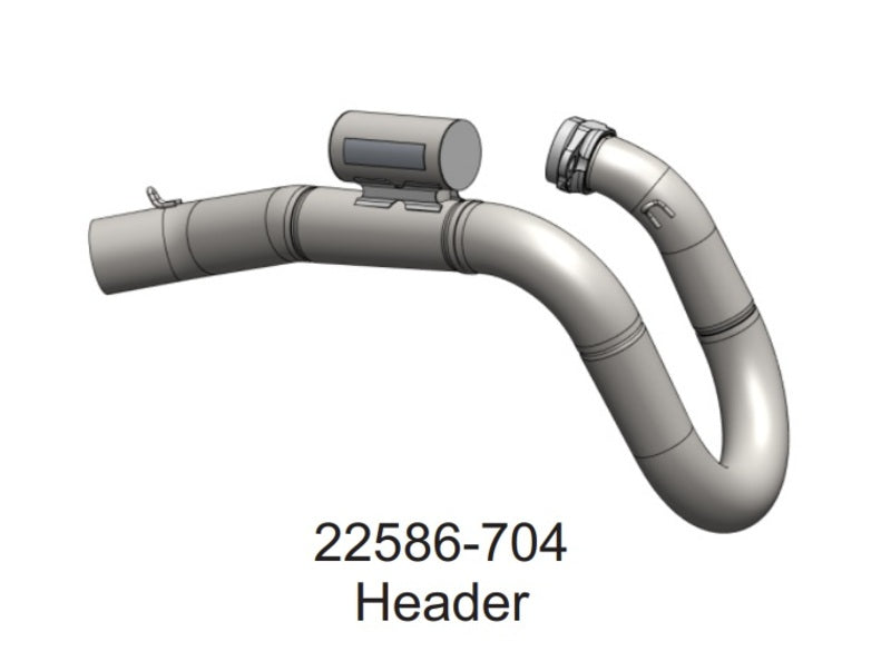 YOSHIMURA Spare Part Krümmerrohr für Auspuffanlage 225861S720