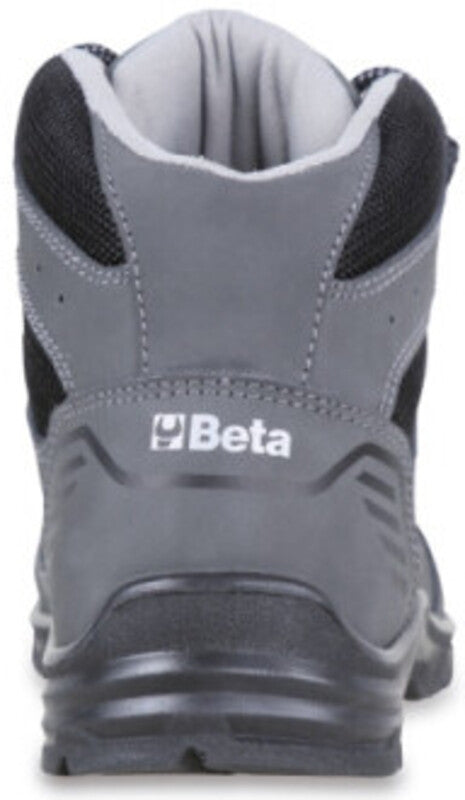 BETA 7214G Sicherheitsschuhe aus wasserabweisendem Nubukleder - Grau
