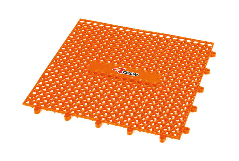 RACETECH Modulare Gummimatte - 9-teilig, 1 m²