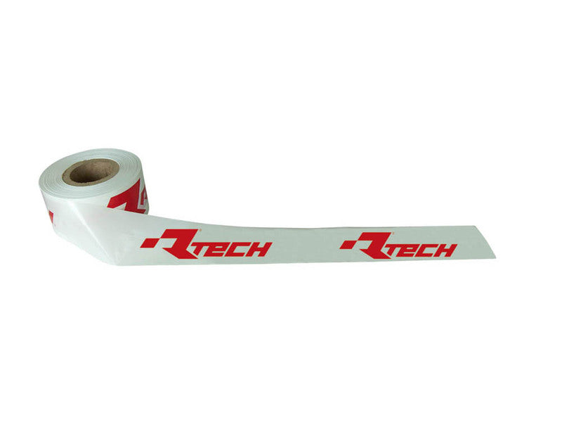 RACETECH Markierungsband 120 m - Weiß/Rot