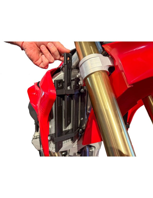 AXP Xtrem Kühlerschutz - HDPE 8 mm - Schwarz