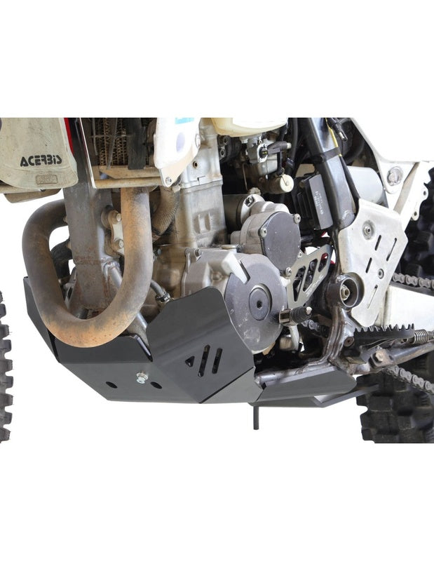 AXP Hard Enduro Motorschutz - HDPE 8 mm - Schwarz
