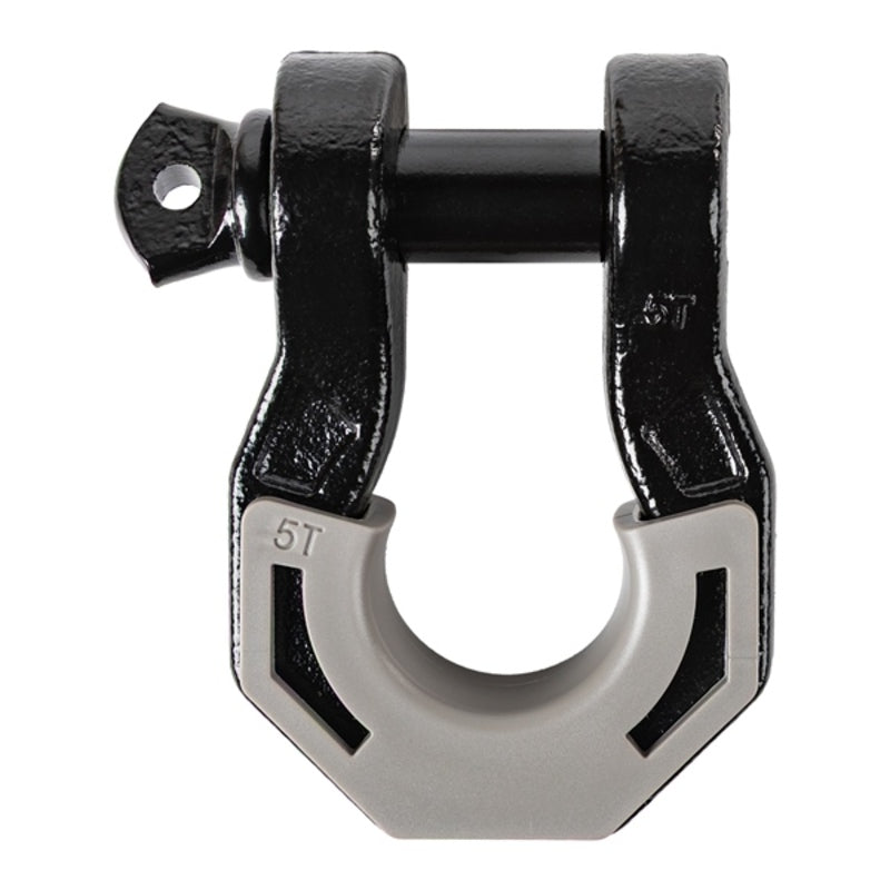 KIMPEX D-Schäkel mit Schraubbolzen 5 t schwarz