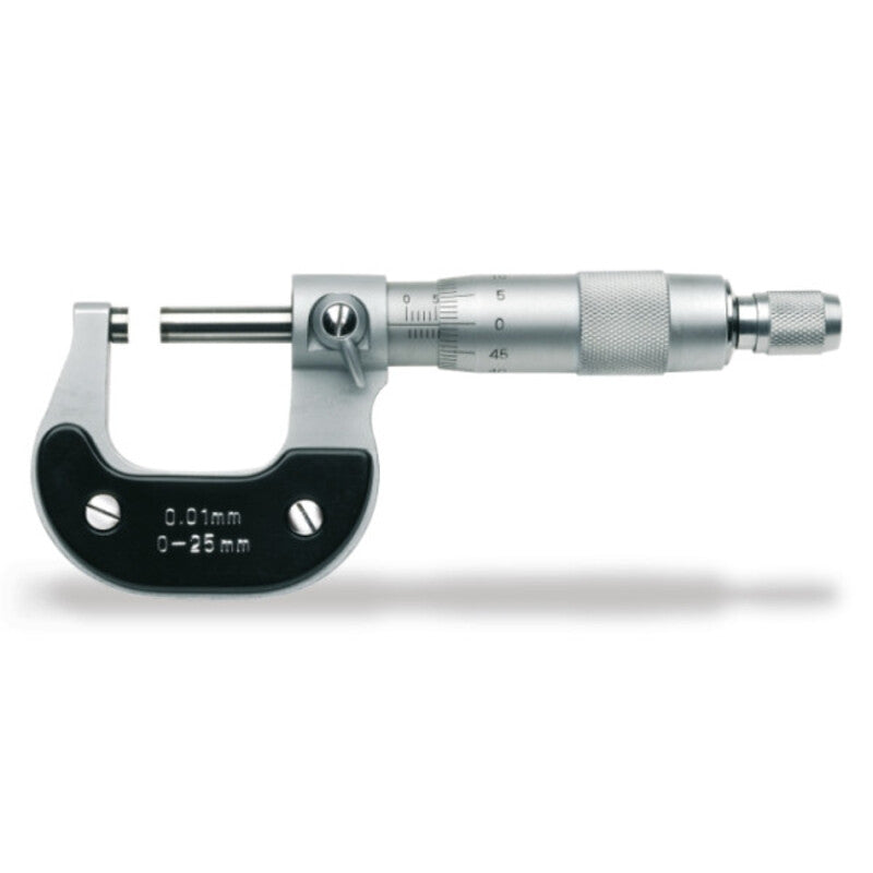 BETA Außenmikrometer 0-25 mm, Ablesung 0,01 mm