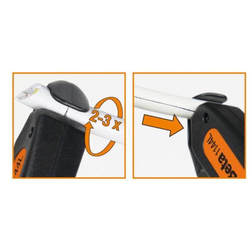 BETA Kabel-Abisolierwerkzeug mit einstellbarer Schnitttiefe